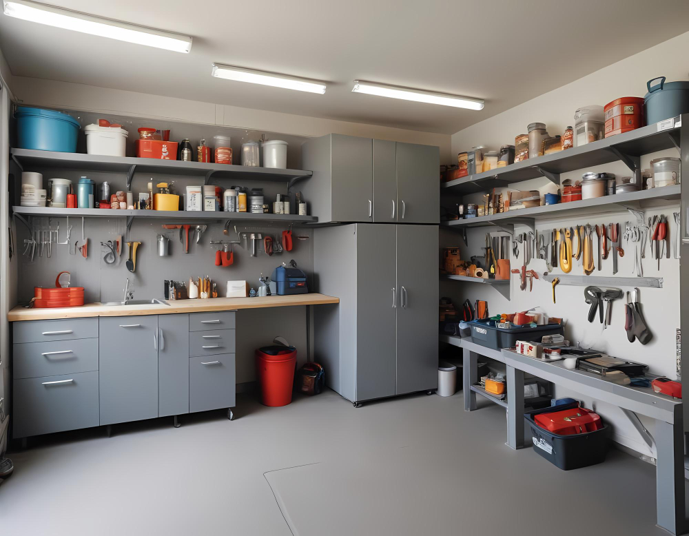 Garage Organization Cabinets